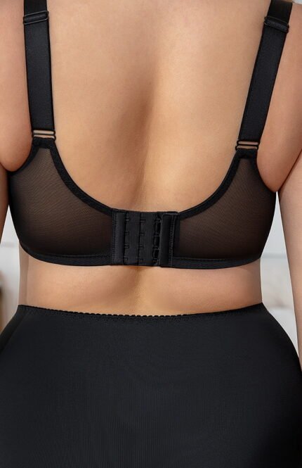 MissCurvaty Minimizer Bras for Women Underwire Full Coverage,Black - Image 6