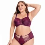 MissCurvaty Minimizer Bras for Women Underwire Full Coverage,Black