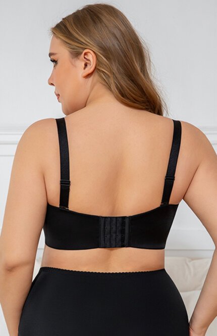 MissCurvy Minimizer Strapless Plus Size Bras for Women Full Coverage Underwire Non-Slip Support Bra - Image 6